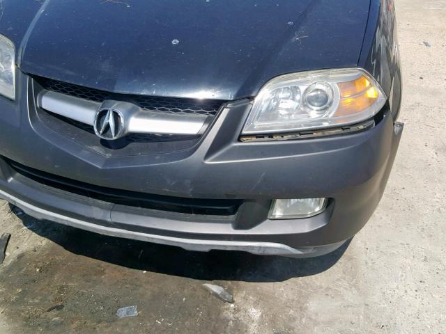 2HNYD18895H528799 - 2005 ACURA MDX TOURIN BLACK photo 9