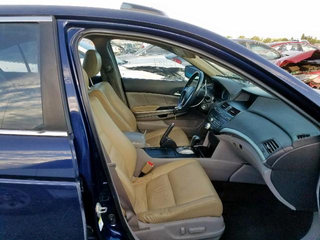 1HGCP368X8A020089 - 2008 HONDA ACCORD EXL BLUE photo 5