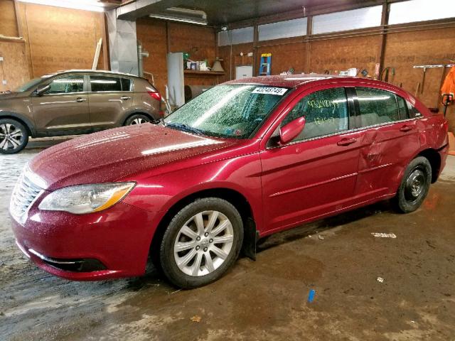 1C3CCBBG0DN659364 - 2013 CHRYSLER 200 TOURIN RED photo 2