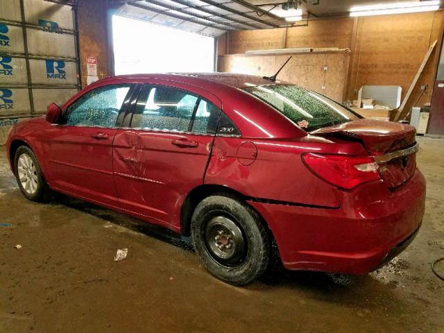 1C3CCBBG0DN659364 - 2013 CHRYSLER 200 TOURIN RED photo 3