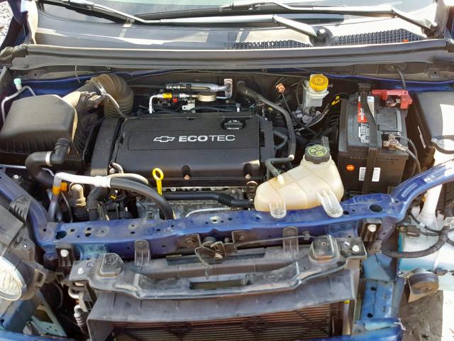 1G1JA6SG1D4223718 - 2013 CHEVROLET SONIC LS BLUE photo 7