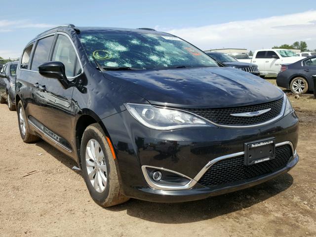 2C4RC1EG2JR130539 - 2018 CHRYSLER PACIFICA T BLACK photo 1