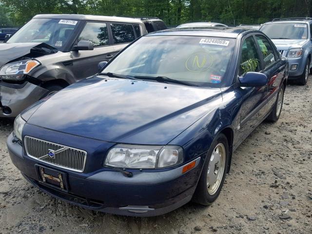 YV1TS92D421251235 - 2002 VOLVO S80 BLUE photo 2