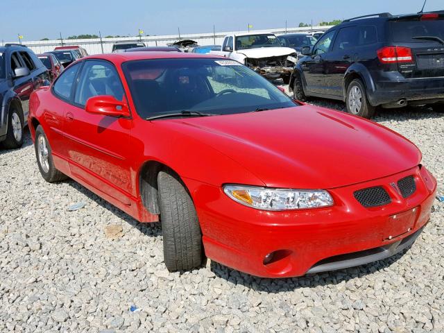 1G2WP12K5YF100117 - 2000 PONTIAC GRAND PRIX RED photo 1