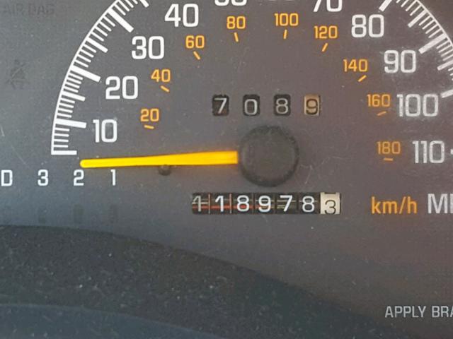 1G2WP12K5YF100117 - 2000 PONTIAC GRAND PRIX RED photo 8