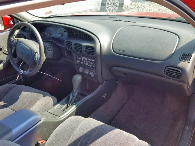 1G2WP12K5YF100117 - 2000 PONTIAC GRAND PRIX RED photo 9