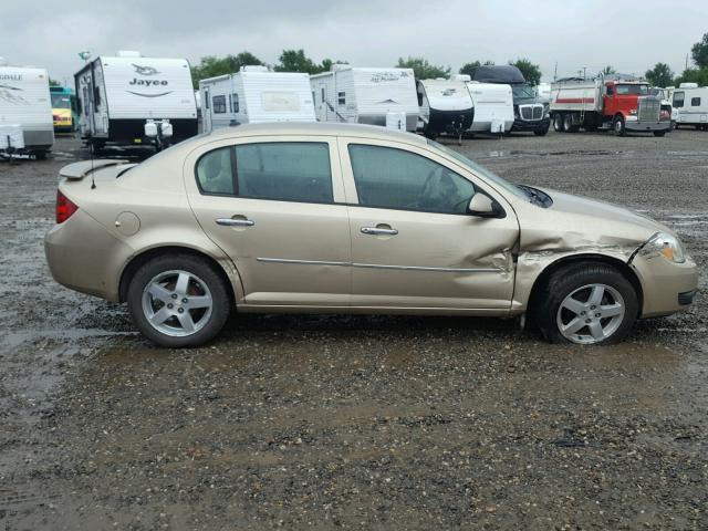 1G1AZ52F557524809 - 2005 CHEVROLET COBALT LT GOLD photo 9