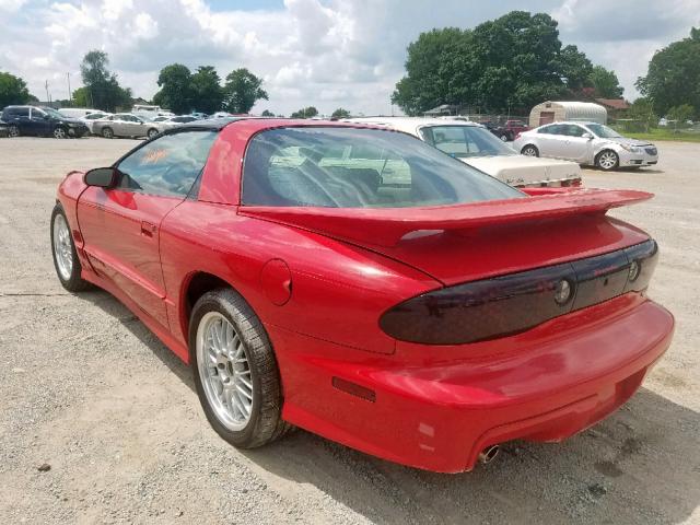 2G2FV22GX22111968 - 2002 PONTIAC FIREBIRD F RED photo 3