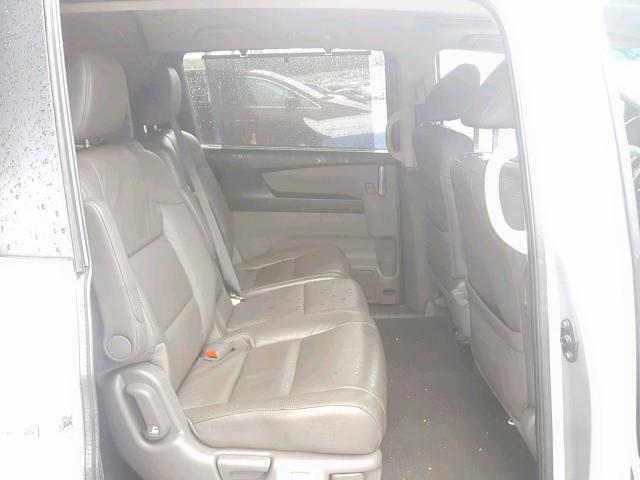 5FNRL5H6XBB086653 - 2011 HONDA ODYSSEY EX GRAY photo 6