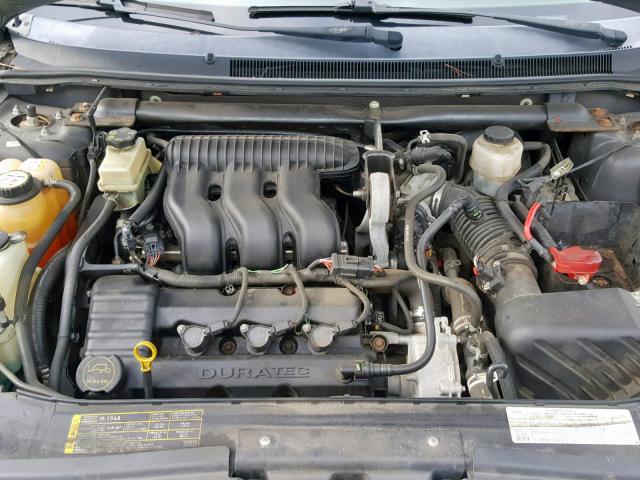1FAHP25127G141249 - 2007 FORD FIVE HUNDR BROWN photo 7