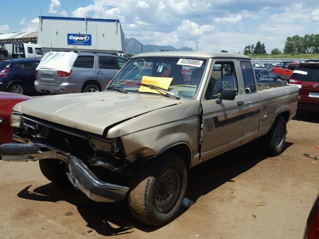 1FTCR15XXLPA80742 - 1990 FORD RANGER SUP TAN photo 2