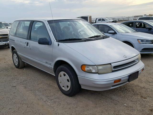 4N2DN11W0RD853691 - 1994 NISSAN QUEST XE SILVER photo 1