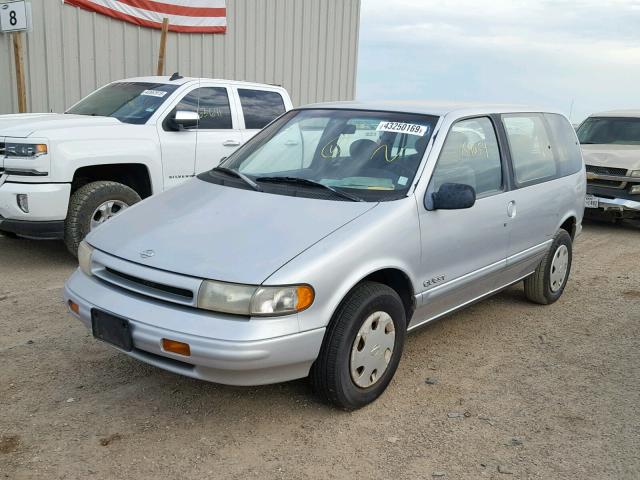 4N2DN11W0RD853691 - 1994 NISSAN QUEST XE SILVER photo 2