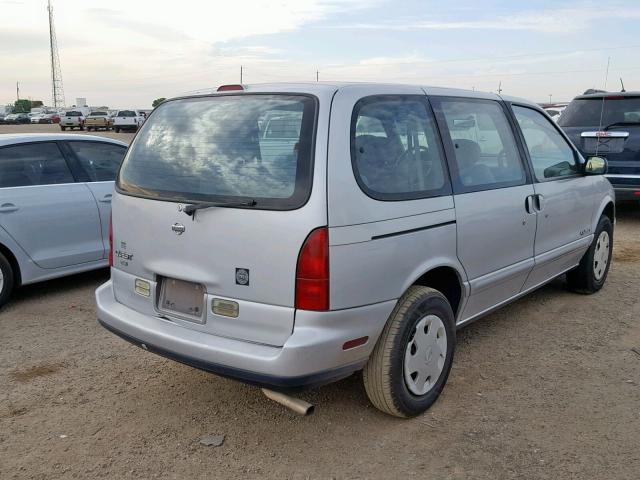 4N2DN11W0RD853691 - 1994 NISSAN QUEST XE SILVER photo 4