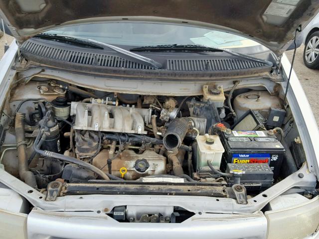 4N2DN11W0RD853691 - 1994 NISSAN QUEST XE SILVER photo 7