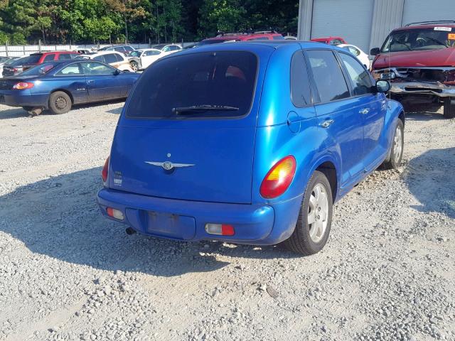 3C4FY58B13T654812 - 2003 CHRYSLER PT CRUISER BLUE photo 4