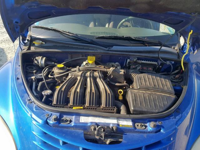 3C4FY58B13T654812 - 2003 CHRYSLER PT CRUISER BLUE photo 7