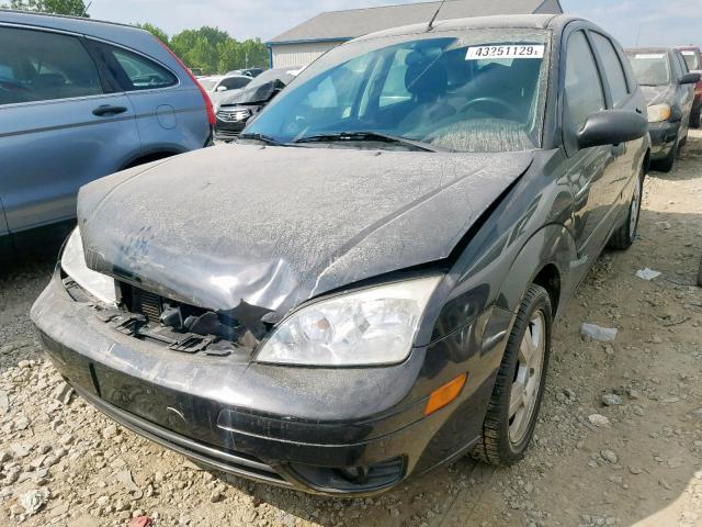 1FAHP37N67W227885 - 2007 FORD FOCUS ZX5 BROWN photo 2