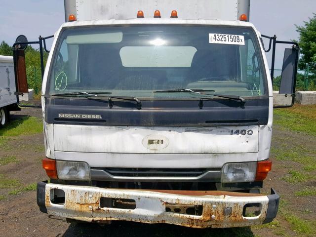 JNAUZU1J84A555142 - 2004 NISSAN DIESEL UD1400 WHITE photo 9