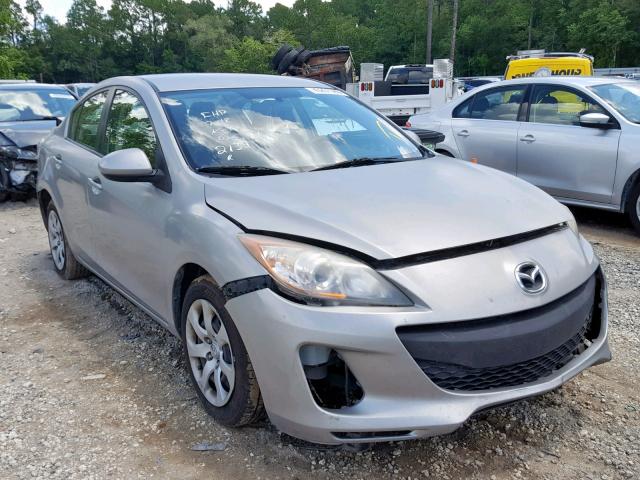 JM1BL1UF9C1582134 - 2012 MAZDA 3 I SILVER photo 1