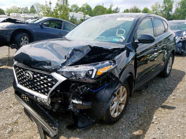 KM8J2CA45KU951206 - 2019 HYUNDAI TUCSON SE BLACK photo 2