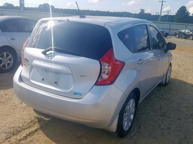 3N1CE2CP8GL393930 - 2016 NISSAN VERSA NOTE SILVER photo 4