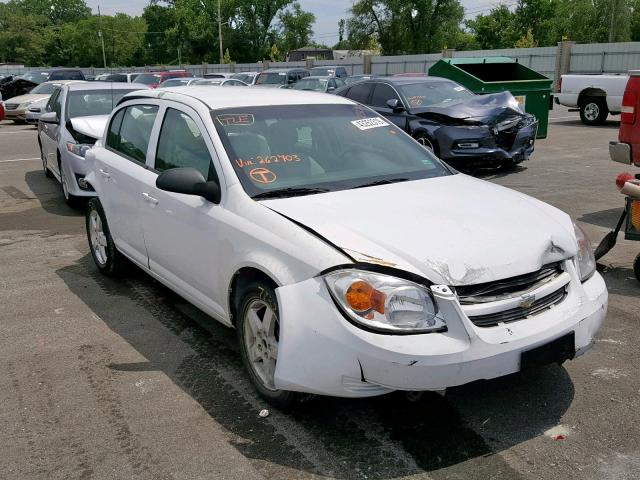 1G1AT58H497262703 - 2009 CHEVROLET COBALT LT WHITE photo 1