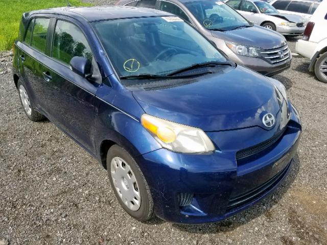 JTKKU104X8J016209 - 2008 TOYOTA SCION XD BLUE photo 1