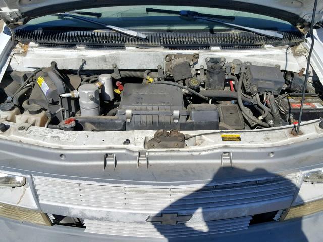 1GCDL19W1XB116263 - 1999 CHEVROLET ASTRO WHITE photo 7