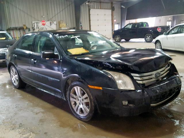 3FAHP08109R150303 - 2009 FORD FUSION SEL BLACK photo 1