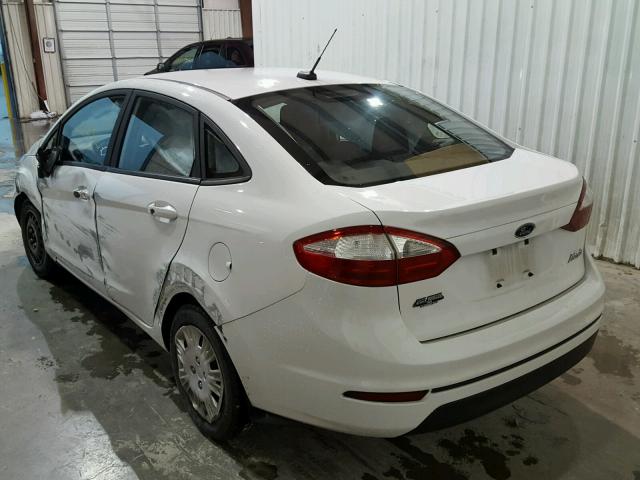 3FADP4AJXFM203274 - 2015 FORD FIESTA S WHITE photo 3