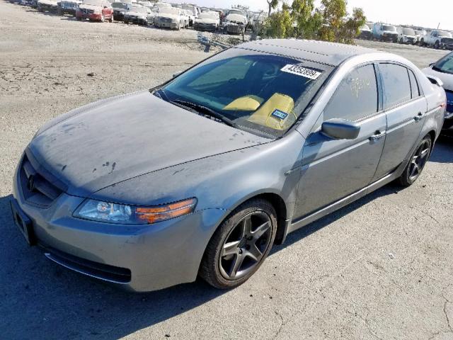 19UUA66236A075824 - 2006 ACURA 3.2TL GRAY photo 2