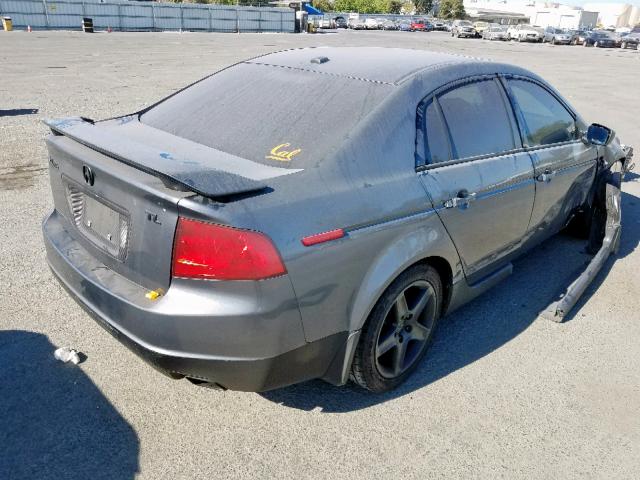 19UUA66236A075824 - 2006 ACURA 3.2TL GRAY photo 4