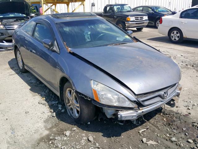 1HGCM72636A012577 - 2006 HONDA ACCORD GRAY photo 1