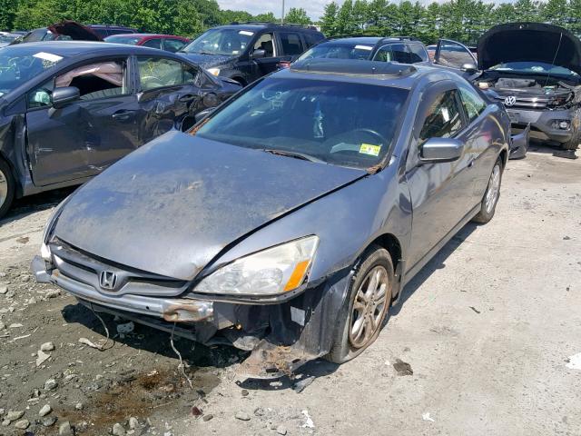 1HGCM72636A012577 - 2006 HONDA ACCORD GRAY photo 2