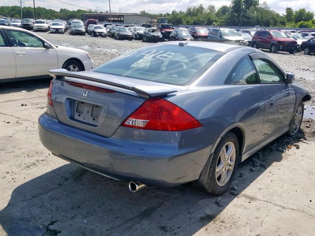 1HGCM72636A012577 - 2006 HONDA ACCORD GRAY photo 4