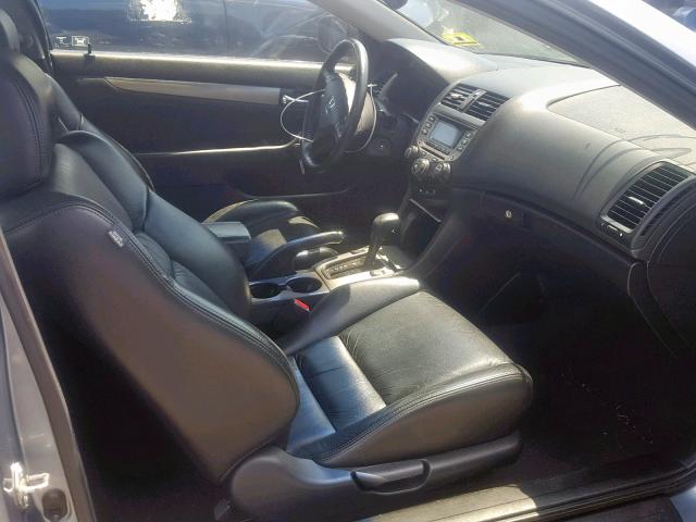 1HGCM72636A012577 - 2006 HONDA ACCORD GRAY photo 5