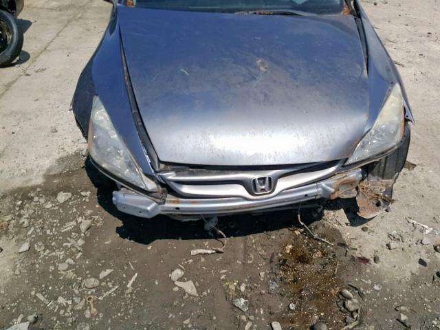 1HGCM72636A012577 - 2006 HONDA ACCORD GRAY photo 7