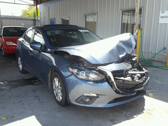 3MZBM1W76FM207504 - 2015 MAZDA 3 GRAND TO BLUE photo 1