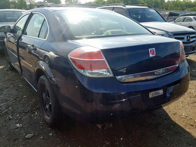 1G8ZS57N07F188617 - 2007 SATURN AURA XE BLUE photo 3