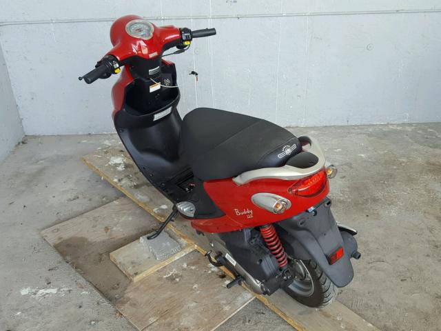 RFVPAC207E1016276 - 2014 GENUINE SCOOTER CO. BUDDY 125 RED photo 3