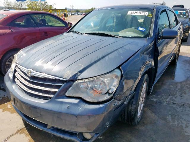 1C3LC56K88N164237 - 2008 CHRYSLER SEBRING TO GRAY photo 2