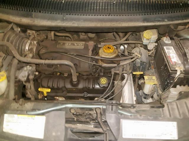 1B8GP45322B604009 - 2002 DODGE CARAVAN SP BLUE photo 7