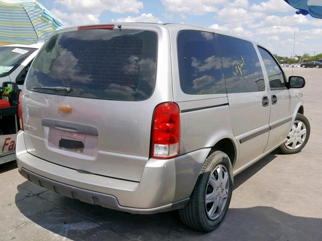 1GNDU23L96D175430 - 2006 CHEVROLET UPLANDER L 银色 照片 4