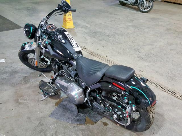 1HD1JRV24CB050309 - 2012 HARLEY-DAVIDSON FLS SOFTAI 黑色 照片 3