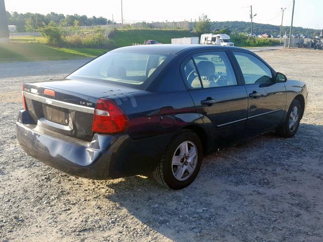 1G1ZT52854F111220 - 2004 CHEVROLET MALIBU LS BLUE photo 4