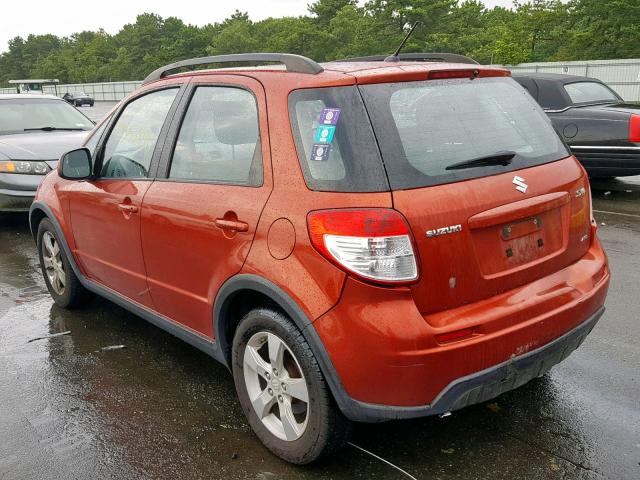 JS2YB5A31B6302146 - 2011 SUZUKI SX4 ORANGE photo 3