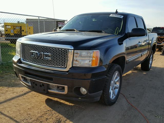 2GTEK638781233362 - 2008 GMC NEW SIERRA BLACK photo 2