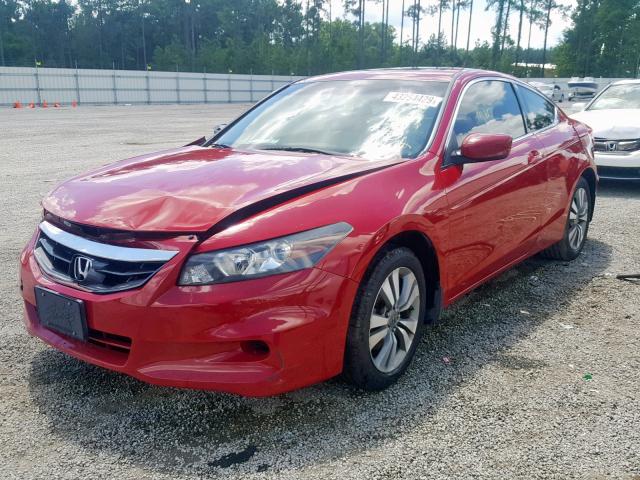 1HGCS1B83BA014411 - 2011 HONDA ACCORD EXL RED photo 2