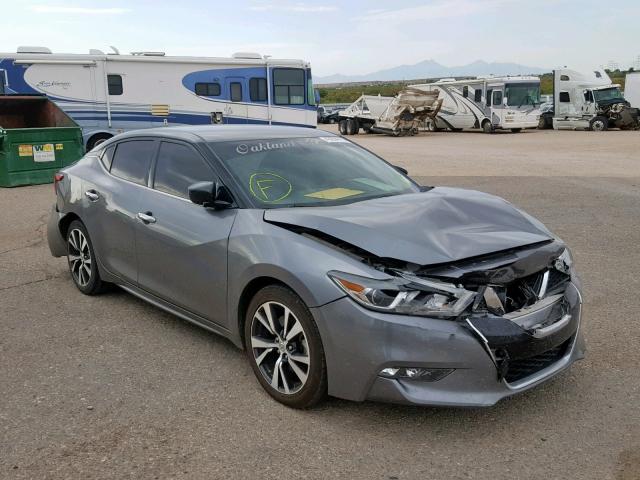 1N4AA6AP9GC391700 - 2016 NISSAN MAXIMA 3.5 GRAY photo 1